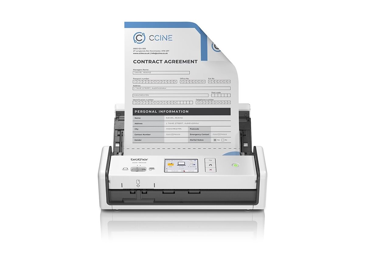 Scanner Brother ADS-1800W Duplex A4 30ppm Wi-Fi - Imagem 3