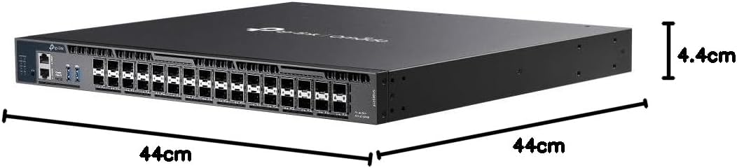 Switch TP-LINK Omada SX6632YF 26 Portas SFP+ 10G + 6 Portas SFP28 25G Gestão L3 Empilhável - Imagem 4