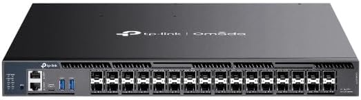 Switch TP-LINK Omada SX6632YF 26 Portas SFP+ 10G + 6 Portas SFP28 25G Gestão L3 Empilhável - Imagem 2