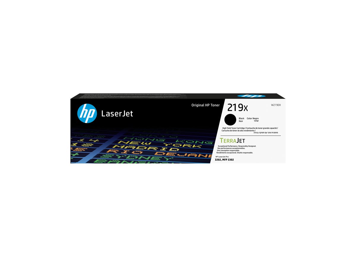 Toner HP 219X Preto Alto Rendimento Original
