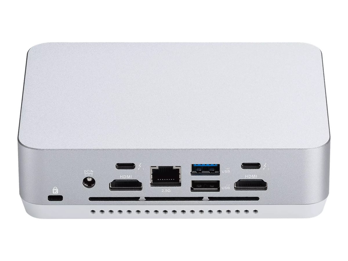 ASUS NUC 14 Pro+ Kit RNUC14RVSU700002I - Barebone - mini PC 1 x Core Ultra 7 155H / até 4.8 GHz - RAM 0 GB - Intel Arc Graphics - Gigabit Ethernet, 2.5 Gigabit Ethernet, IEEE 802.11ax (Wi-Fi 6E), Bluetooth 5.3 - branco - Imagem 4