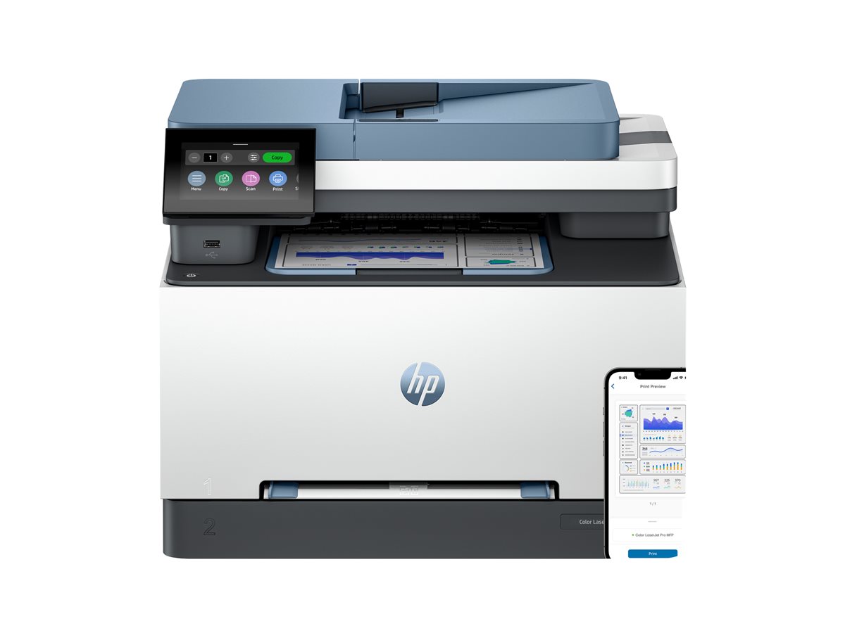 Impressora Multifunções HP Color LaserJet Pro 3302sdw Cor A4 Wi-Fi - Imagem 6