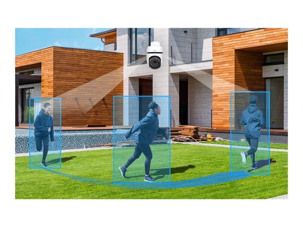 Câmara Vigilância Tapo TC41 V1 Pan/Tilt Exterior WiFi 3MP - Imagem 4