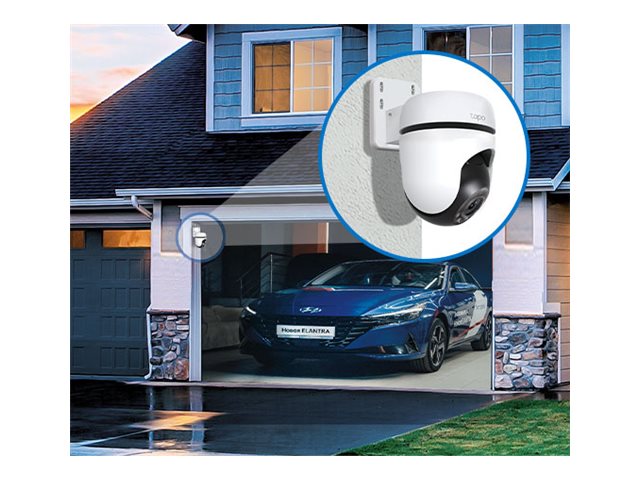 Câmara Vigilância Tapo TC41 V1 Pan/Tilt Exterior WiFi 3MP - Imagem 9