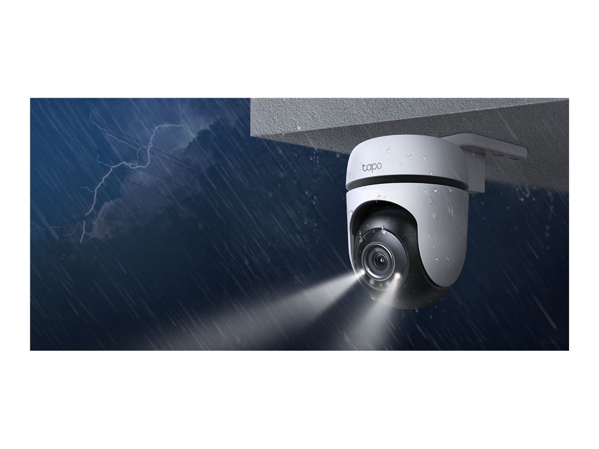 Câmara Vigilância Tapo TC41 V1 Pan/Tilt Exterior WiFi 3MP - Imagem 7