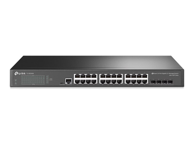 Comutador Rede TP-Link TL-SG3428 24 Portas Gigabit SFP Gerível