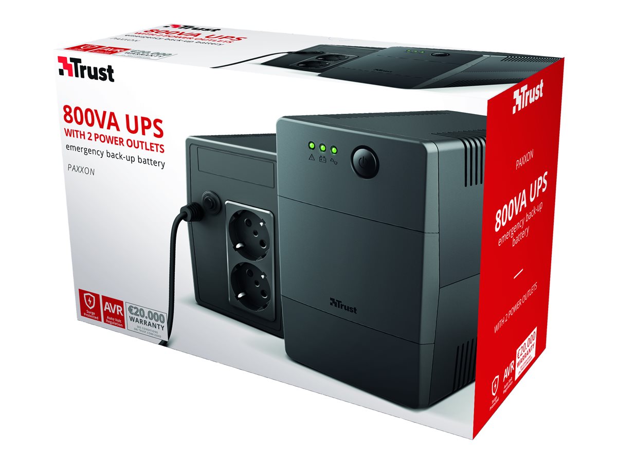 UPS Trust Paxxon 800 VA USB