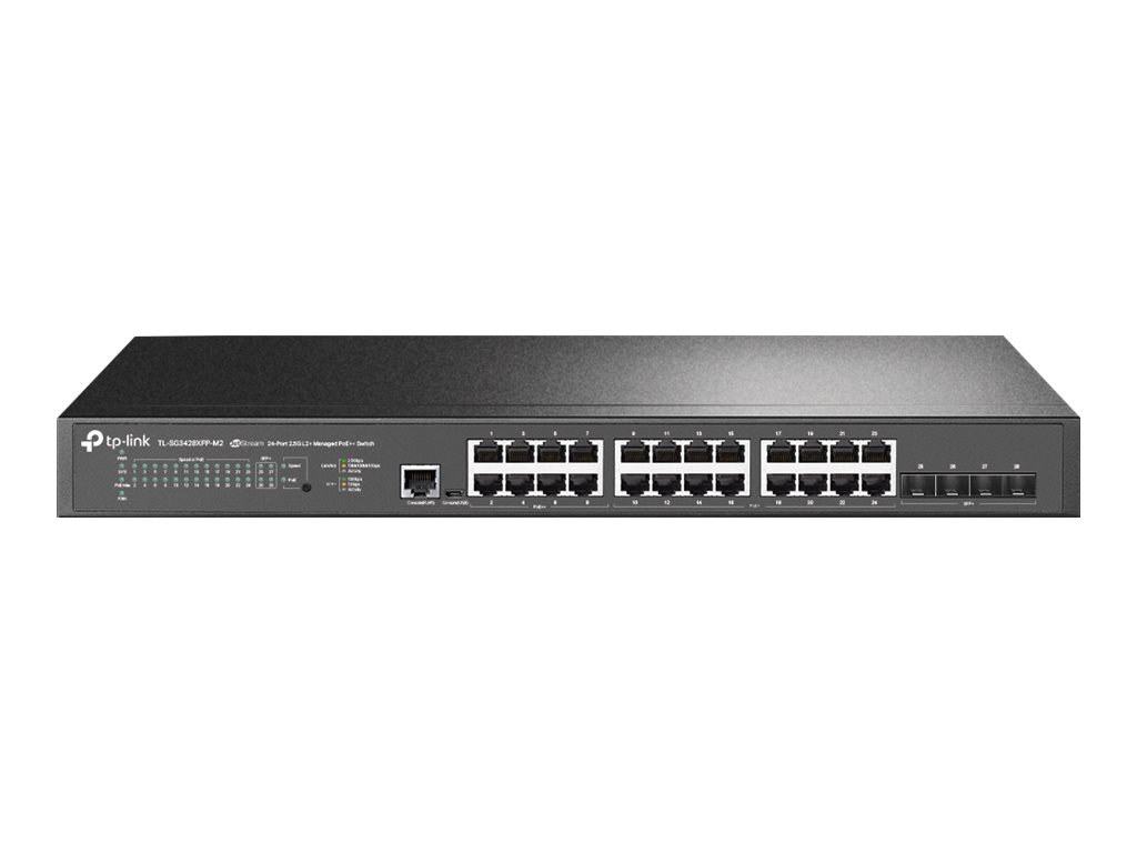 Switch TP-LINK JetStream 24 Portas 2.5G 16x PoE+ 4x 10G
