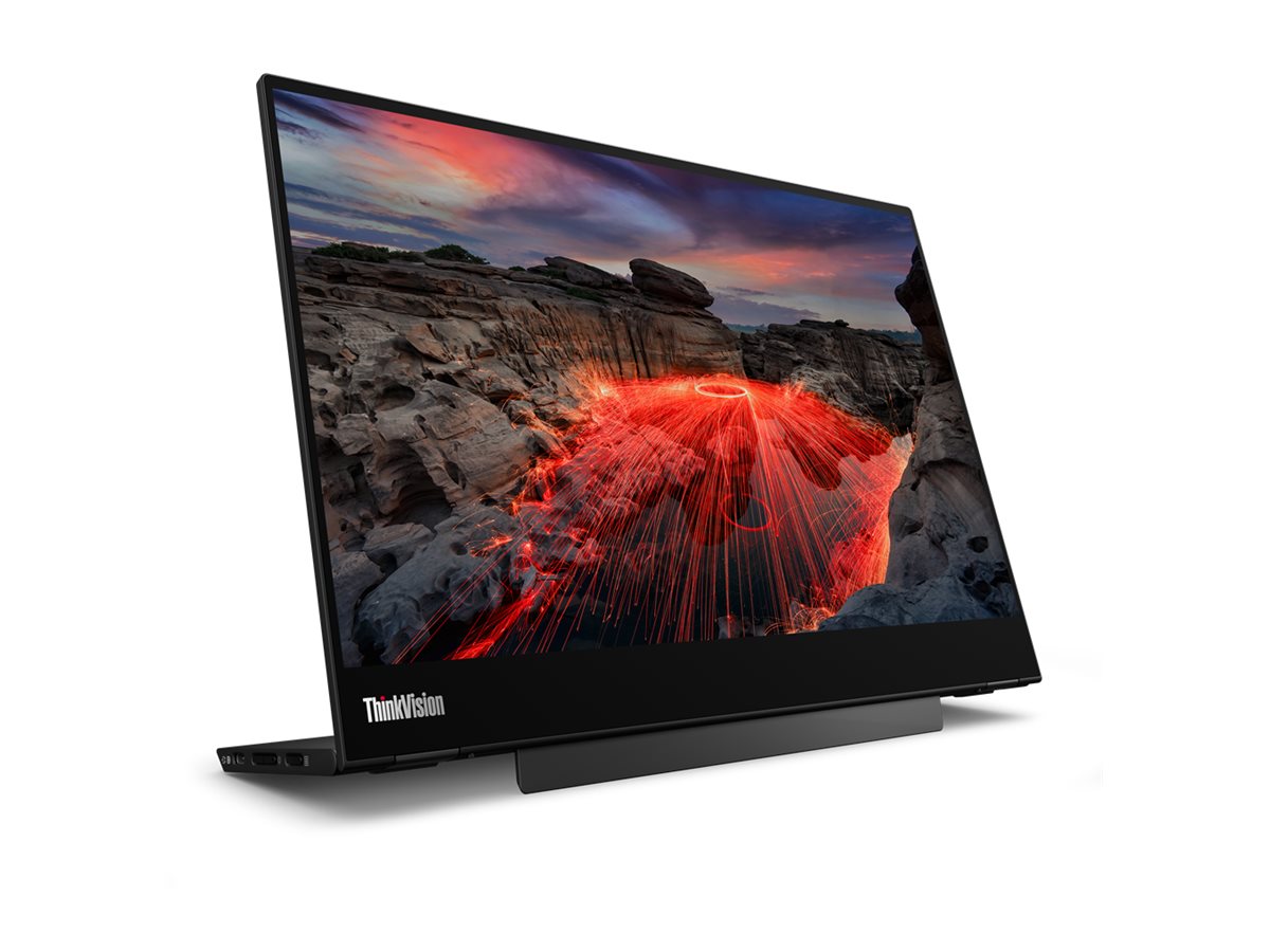 Ecrã Portátil Lenovo ThinkVision M14t Gen 2 14" Toque Preto Lustroso