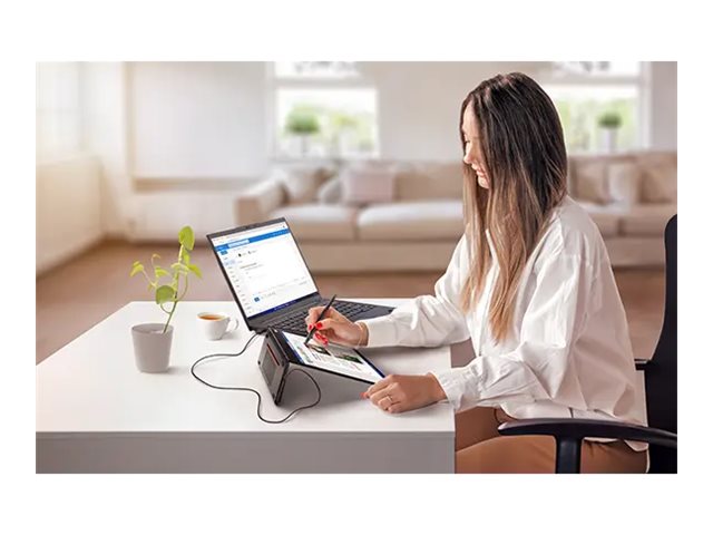 Ecrã Portátil Lenovo ThinkVision M14t Gen 2 14" Toque Preto Lustroso - Imagem 9