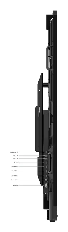 Ecrã Interativo Lenovo ThinkVision T86 86" 4K UHD VA Touch HDR10 Android 9.0 Câmara 4K USB-C - Imagem 9