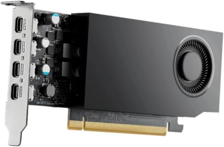 Placa Gráfica PNY NVIDIA RTX A400 4GB GDDR6 PCIe 4.0 x8 4x Mini DisplayPort
