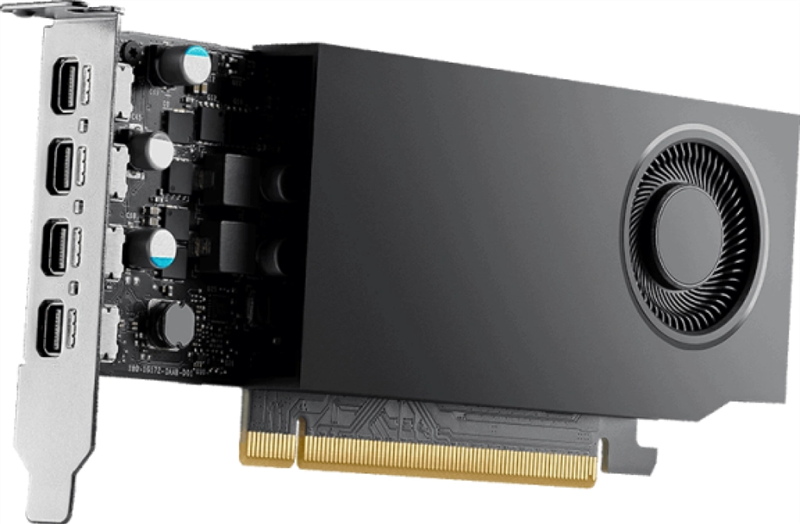 Cartão Gráfico PNY RTX A1000 8GB GDDR6 PCIe 4.0 x8 Baixo Perfil 4 Mini DisplayPort - Imagem 4