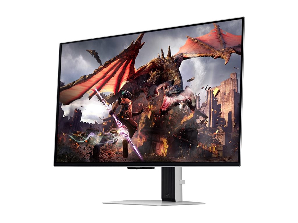 Monitor OLED Samsung Odyssey G8 32" Gaming Smart 4K 240Hz Prata - Imagem 3