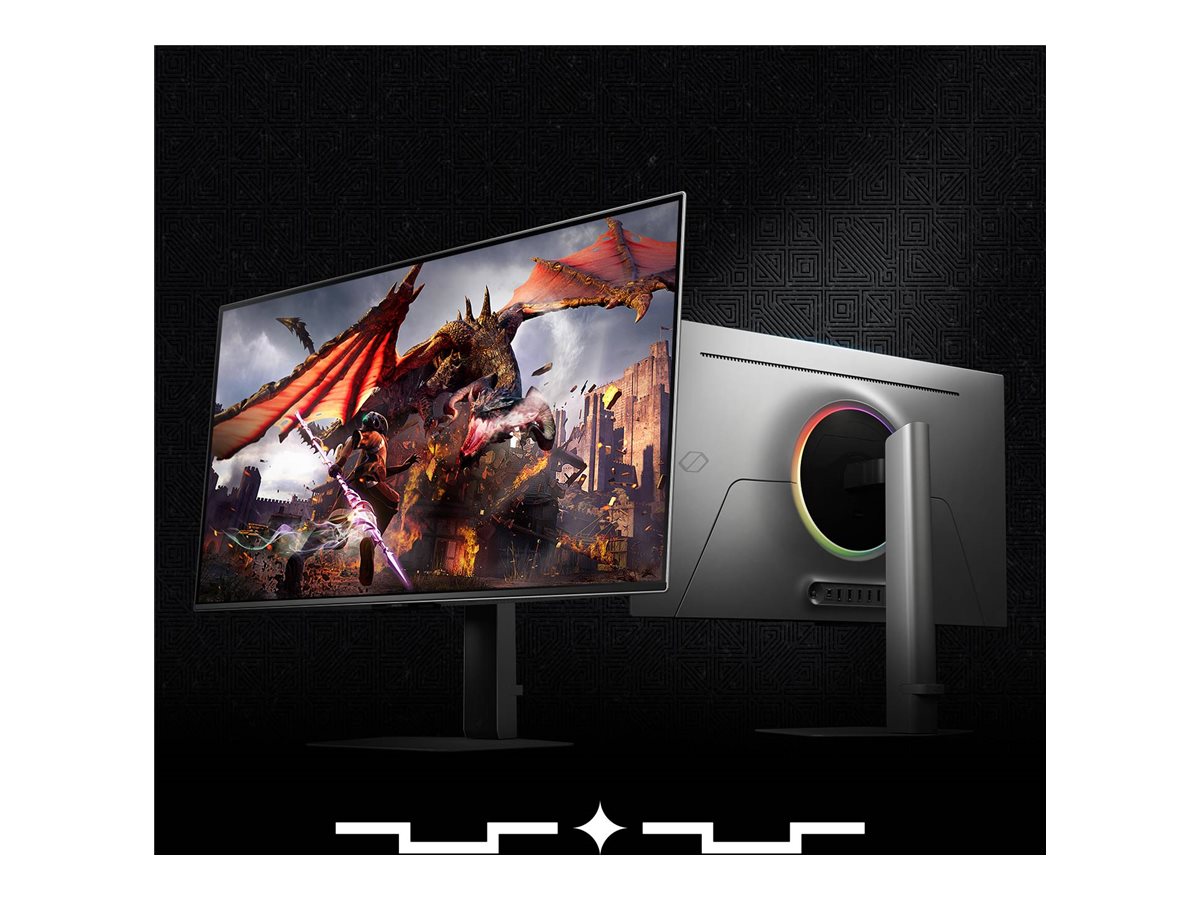 Monitor OLED Samsung Odyssey G8 32" Gaming Smart 4K 240Hz Prata - Imagem 5