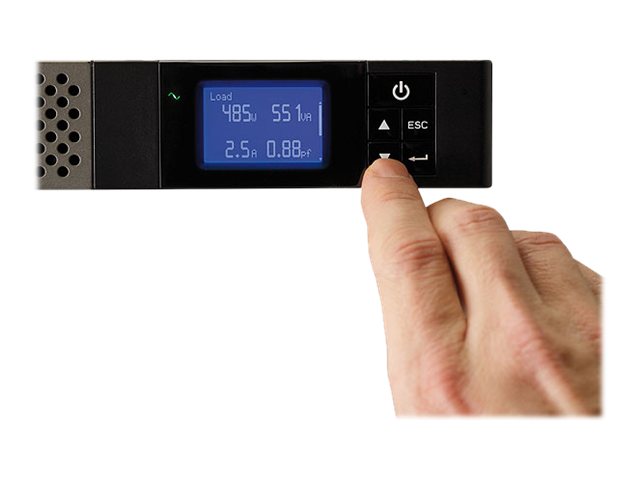 UPS Eaton 5P 1550iR Gen 2 Rack 1U 1550VA Preto Placa Rede - Imagem 4