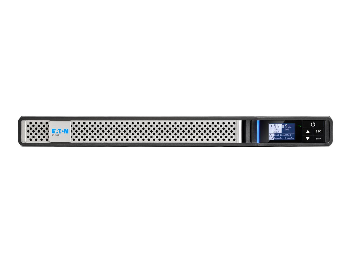 UPS Eaton 5P 1550iR Gen 2 Rack 1U 1550VA Preto Placa Rede - Imagem 2