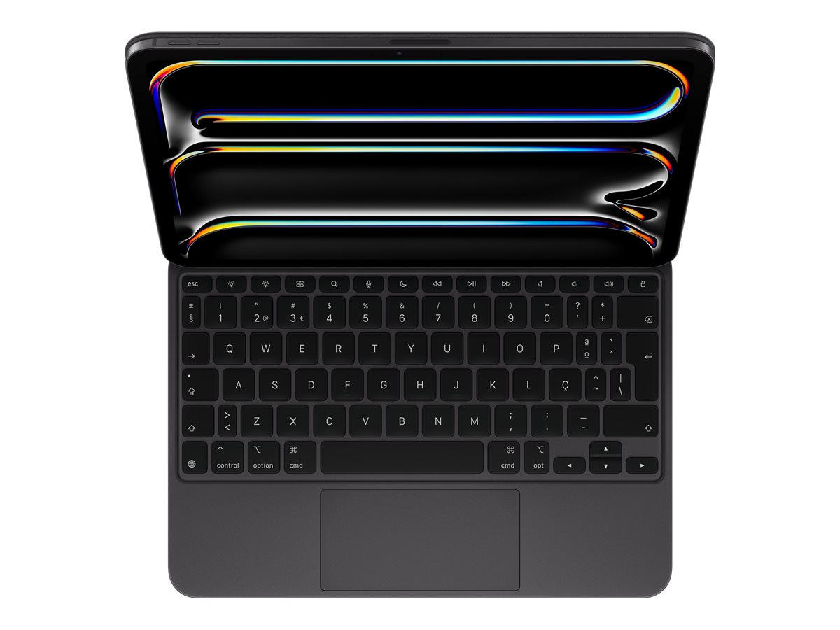 Teclado Apple Magic Keyboard Trackpad Retroiluminado PT Preto