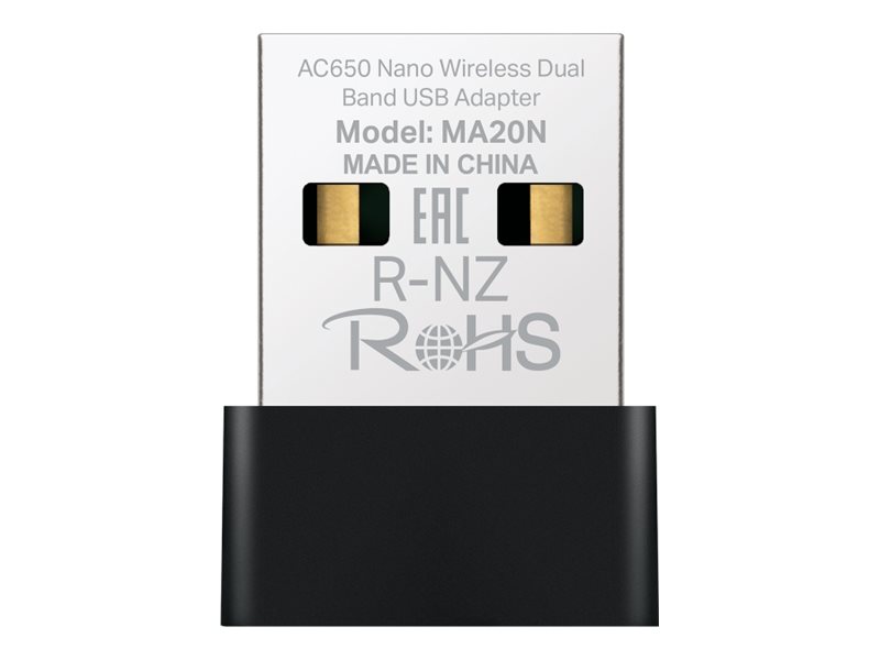 Adaptador USB Mercusys MA20N Wi-Fi 5