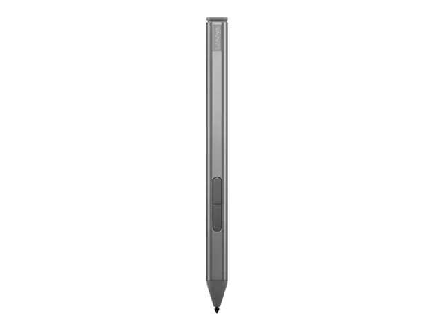 Estilete Ativo LENOVO Slim Pen Cinza Temporal WGP MPP 2.0 AES Deteção Inclinação Recarregável Fixação Magnética para G5 Hybrid, X12 Detachable G2