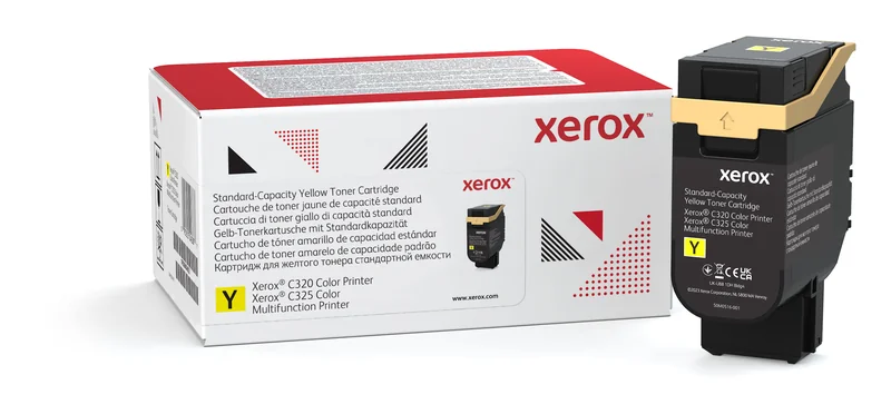 Toner Xerox C325 Amarelo Original 1.800 Páginas