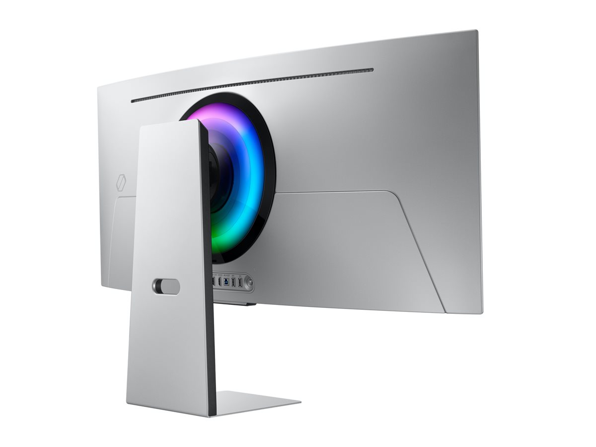 Monitor Samsung Odyssey OLED G8 34" Gaming Curvo Smart Prata - Imagem 4