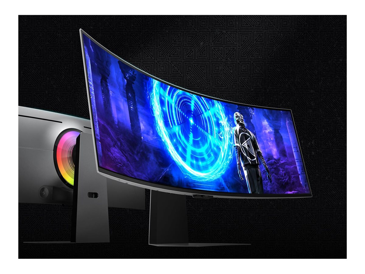Monitor Samsung Odyssey OLED G9 S49DG954SU 49" Curvo DQHD 240Hz OLED 0.03ms Gaming Smart HDR10 Prata DP HDMI - Imagem 13