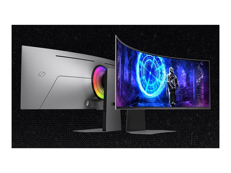 Monitor Samsung Odyssey OLED G9 S49DG954SU 49" Curvo DQHD 240Hz OLED 0.03ms Gaming Smart HDR10 Prata DP HDMI - Imagem 15