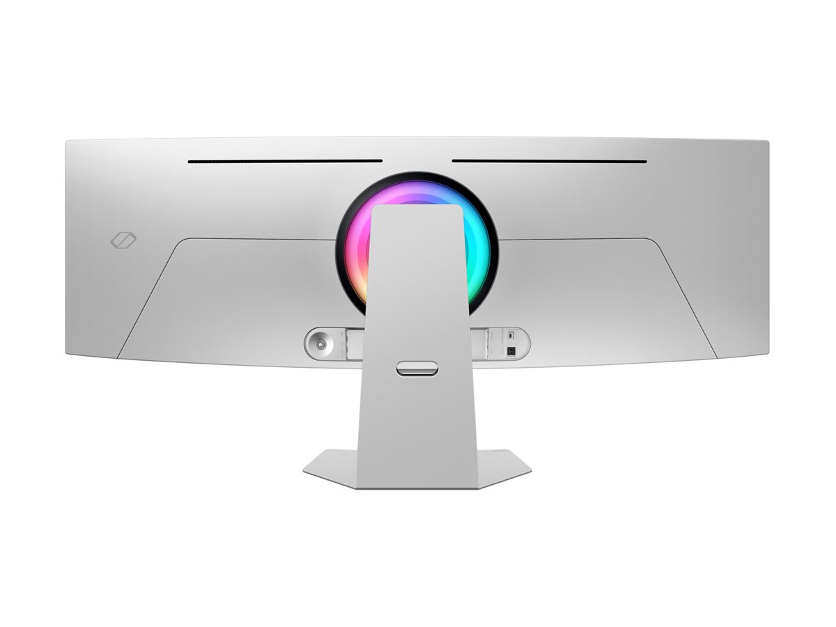 Monitor Samsung Odyssey OLED G9 S49DG954SU 49" Curvo DQHD 240Hz OLED 0.03ms Gaming Smart HDR10 Prata DP HDMI - Imagem 3