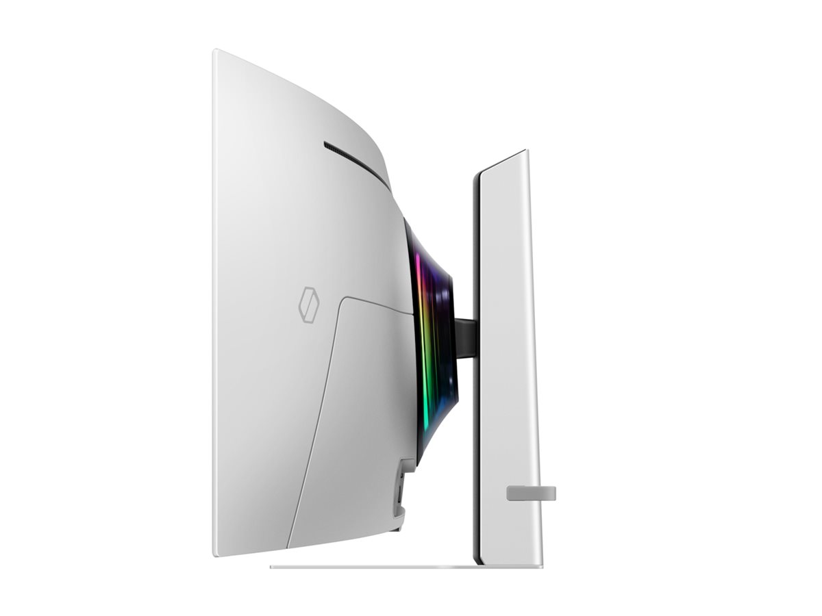 Monitor Gaming Samsung Odyssey OLED G9 S49DG934SU 49" Curvo DQHD 5120x1440 240Hz 0.03ms HDR10 Prata - Imagem 7