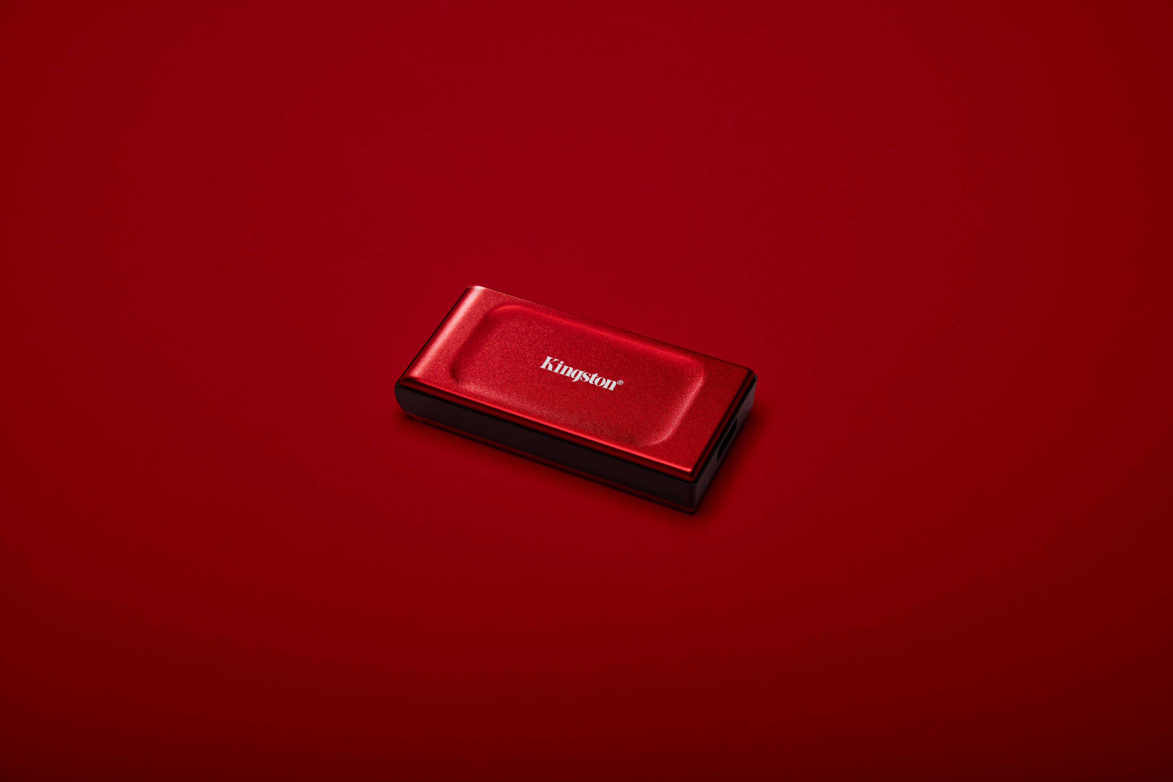 Disco Externo SSD Portátil Kingston XS1000 2TB USB 3.2 Gen 2 USB-C Vermelho - Imagem 5