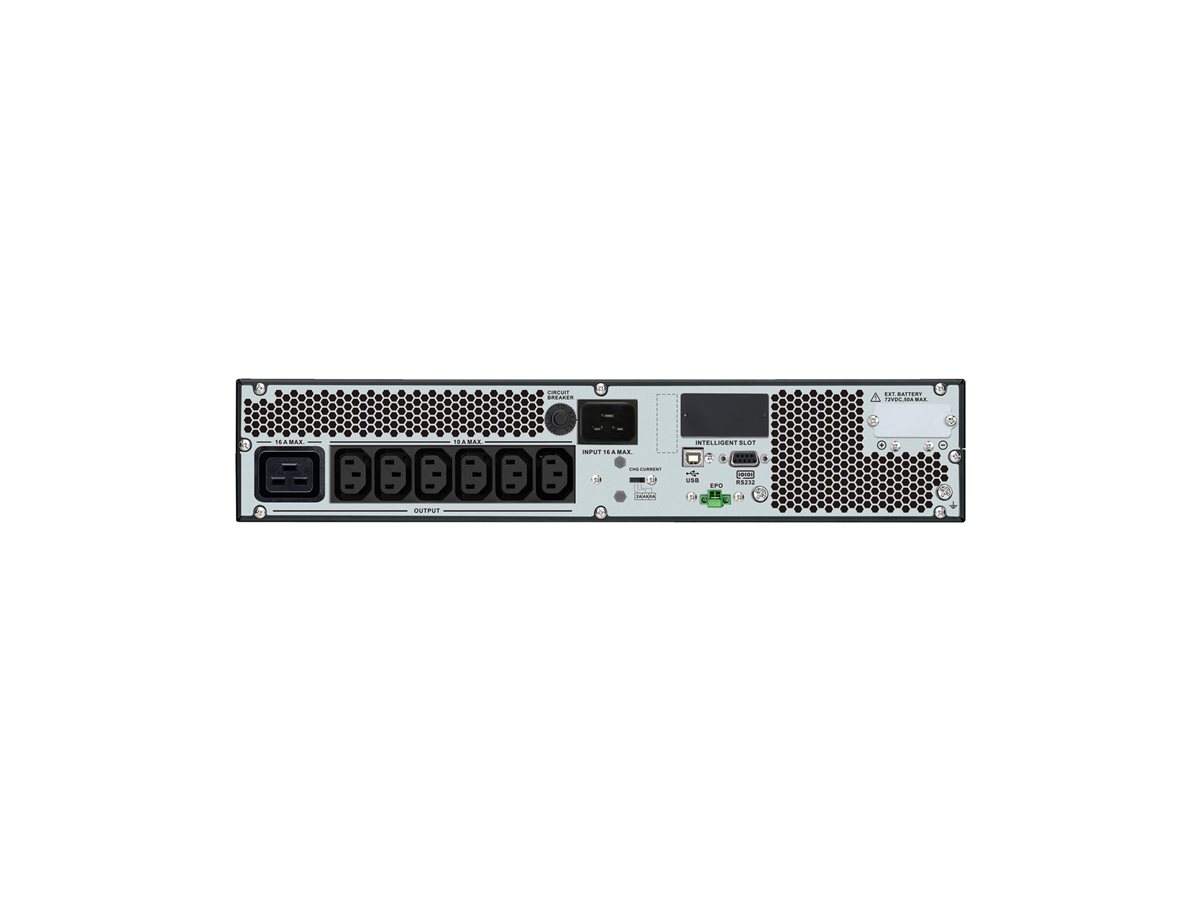 UPS APC Easy On-Line Rack 4U 2000VA 2700W Runtime Extendido Preto - Imagem 2