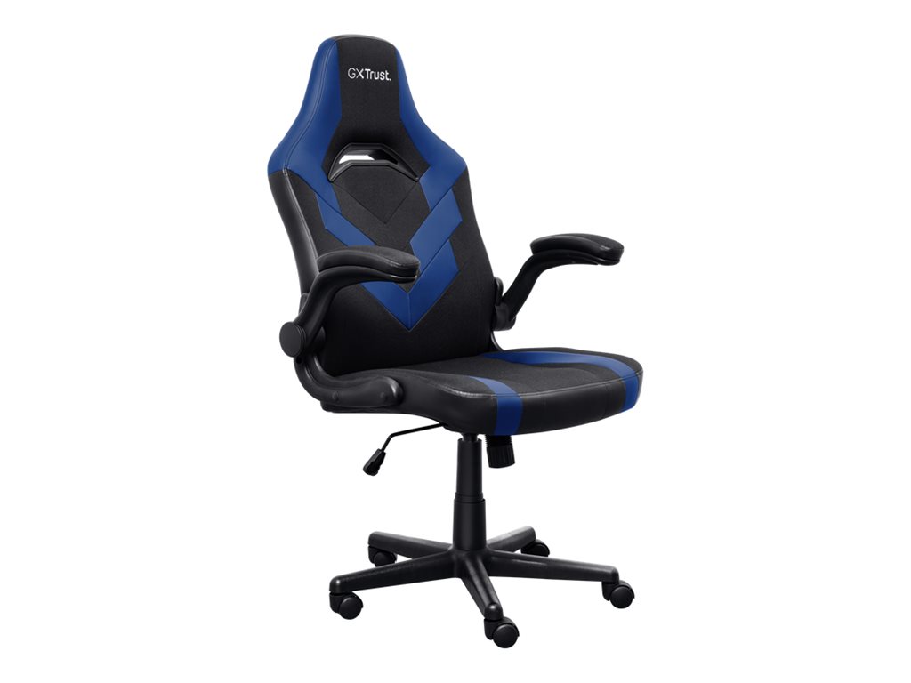 Cadeira Gaming Trust GXT 703B RIYE Couro Sintético Azul