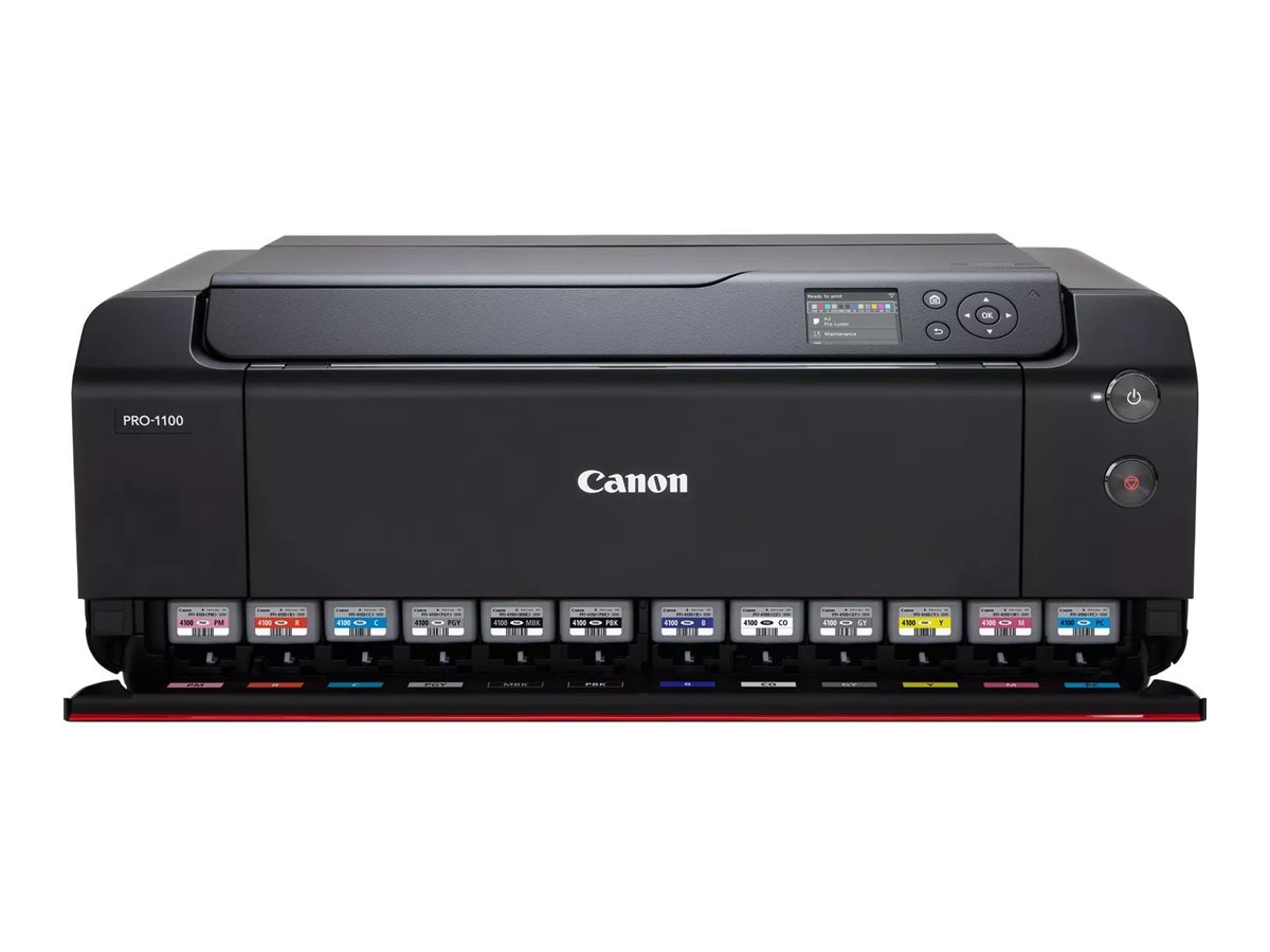 Impressora de Grande Formato Canon imagePROGRAF PRO-1100 Jacto Tinta 17 Wi-Fi Preto