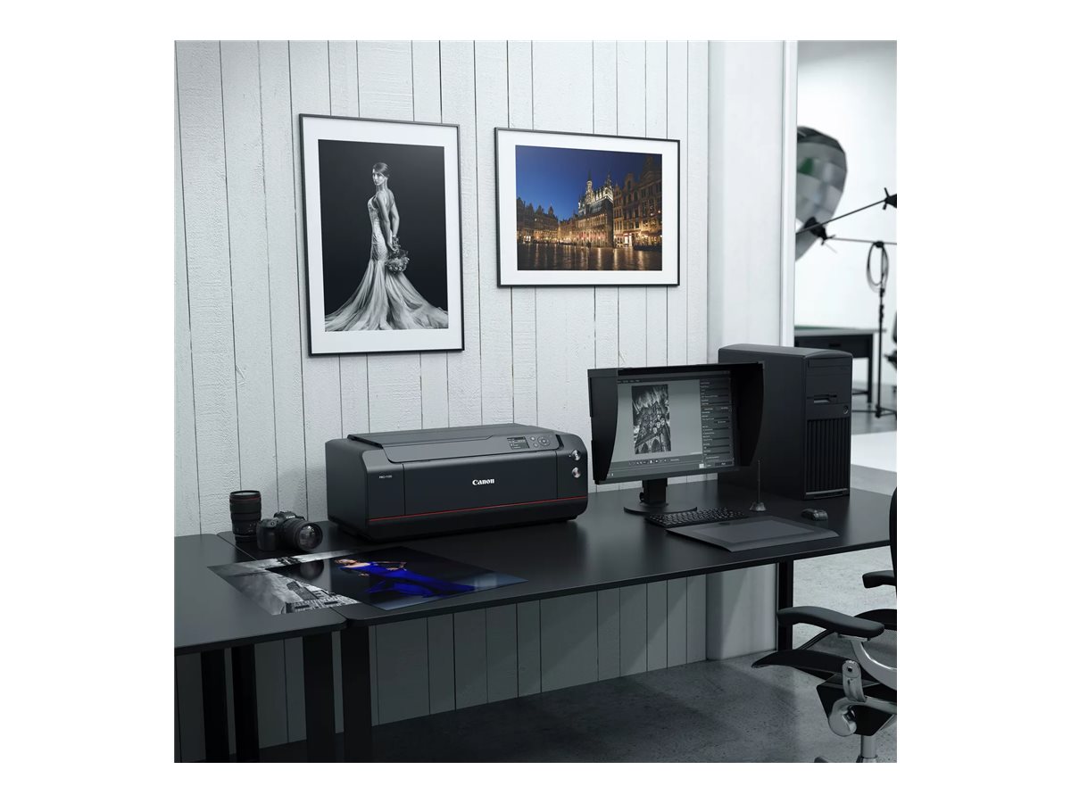 Impressora de Grande Formato Canon imagePROGRAF PRO-1100 Jacto Tinta 17 Wi-Fi Preto - Imagem 8