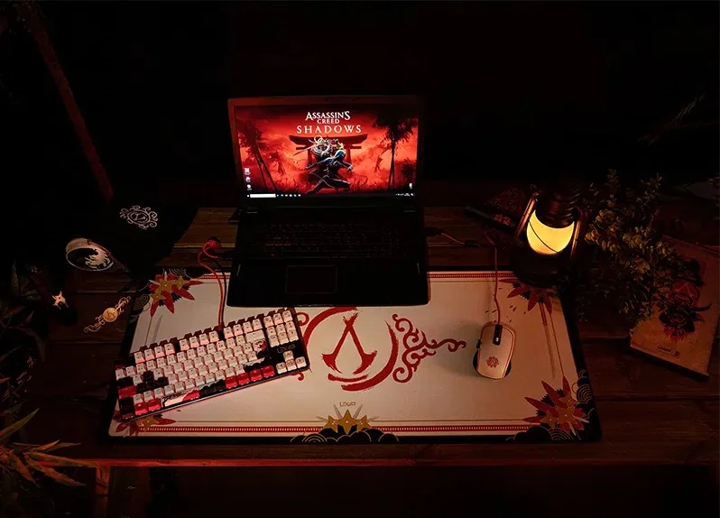 Tapete de Rato Lexip x Ubisoft Assassin's Creed Shadows XXL - Imagem 2