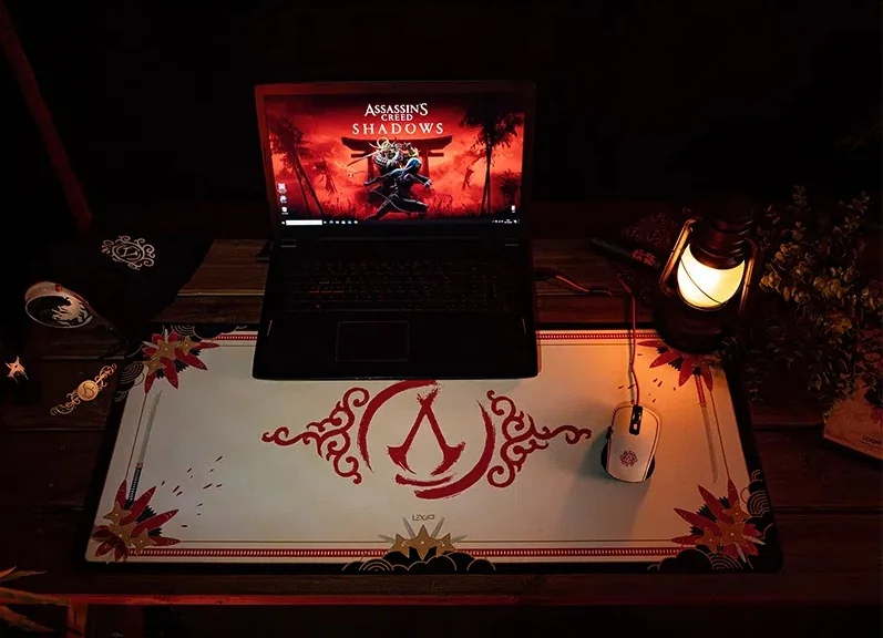 Tapete de Rato Lexip x Ubisoft Assassin's Creed Shadows XXL - Imagem 3