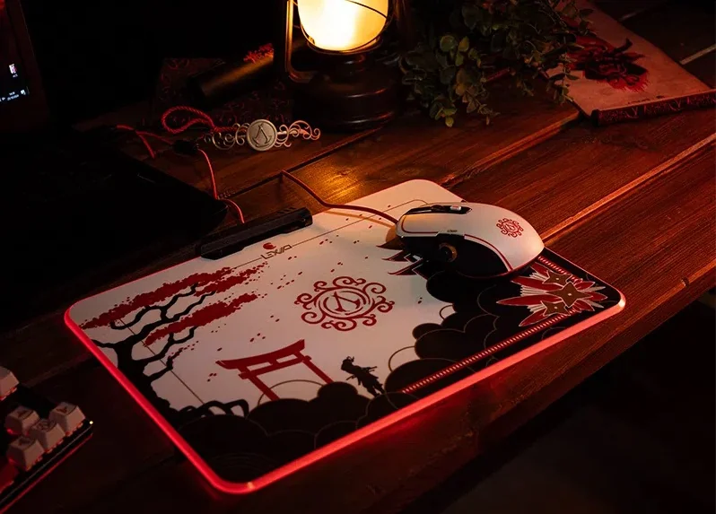 Rato Gaming Lexip x Ubisoft Assassin's Creed Shadows Edition Pixminds - Imagem 4