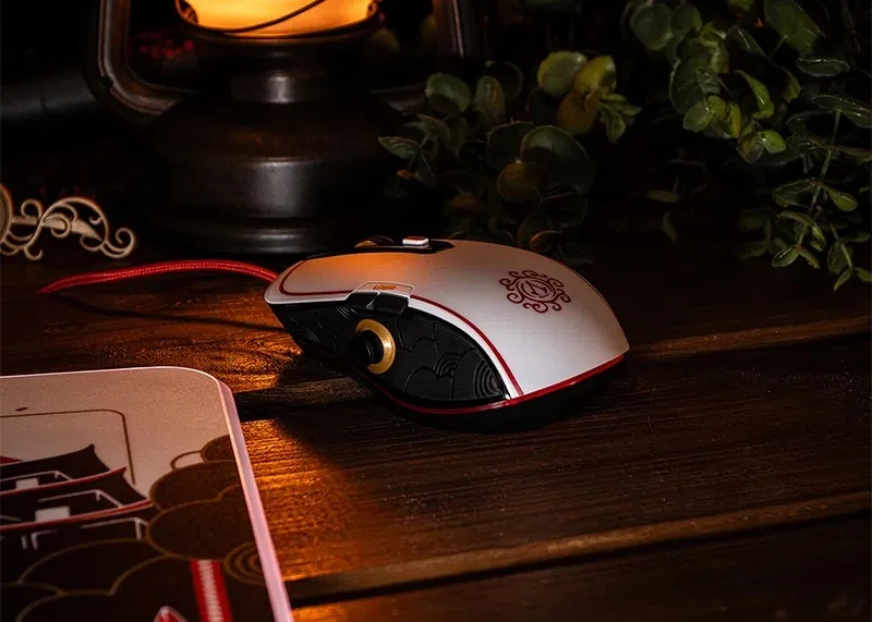 Rato Gaming Lexip x Ubisoft Assassin's Creed Shadows Edition Pixminds - Imagem 11