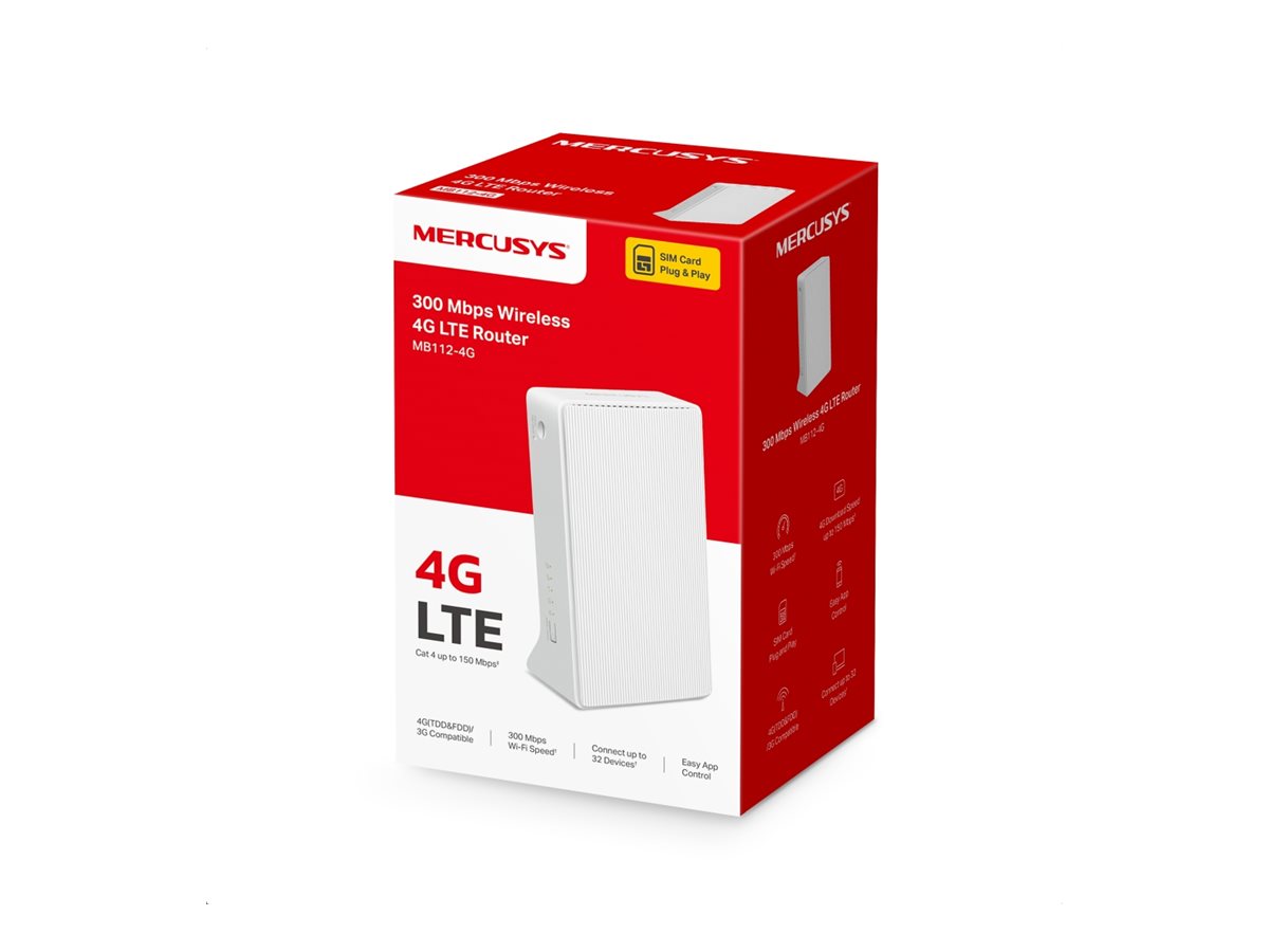 Router Mercusys MB112-4G 4G Wi-Fi