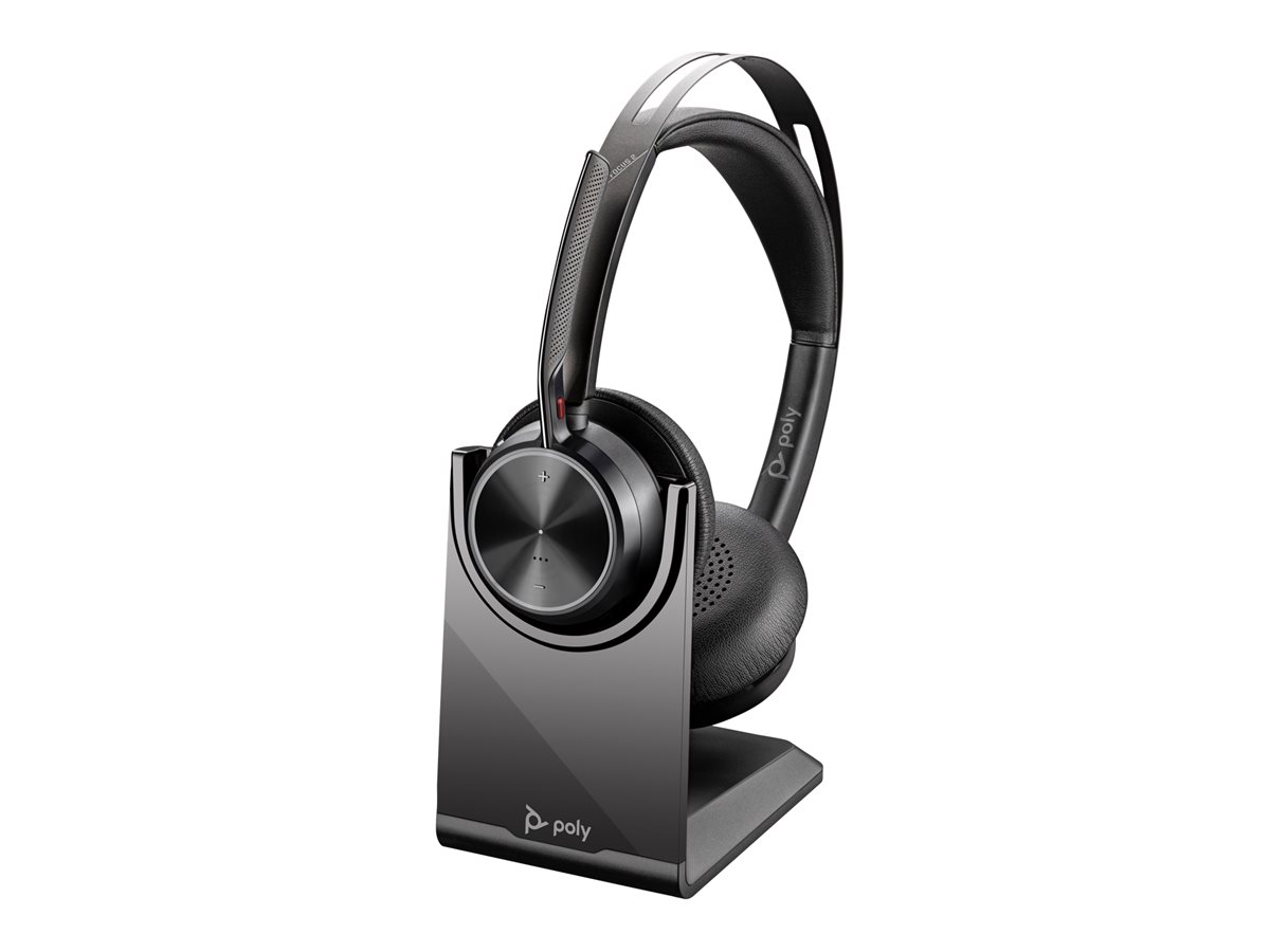 Auscultadores Poly Voyager Focus 2 Sem Fios ANC Preto Certificação Zoom - Imagem 3