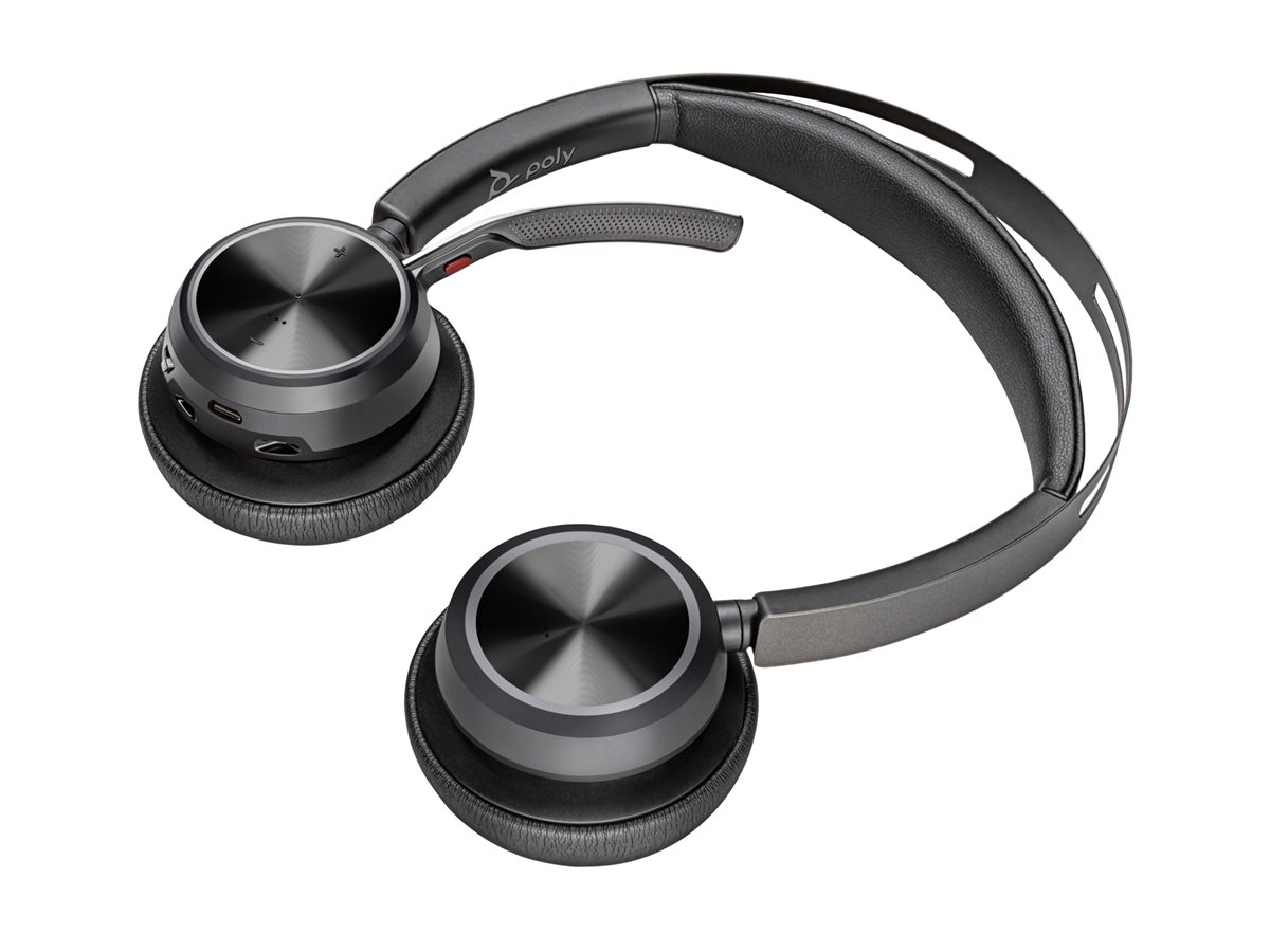 Auscultadores Poly Voyager Focus 2 Sem Fios ANC Preto Certificação Zoom - Imagem 5