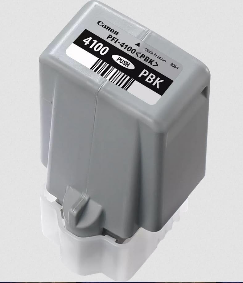 Canon PFI-4100 PBK - 80 ml - preto foto - original - caixa pendurada - tanque de tinta - para imagePROGRAF PRO-1100 - Imagem 2