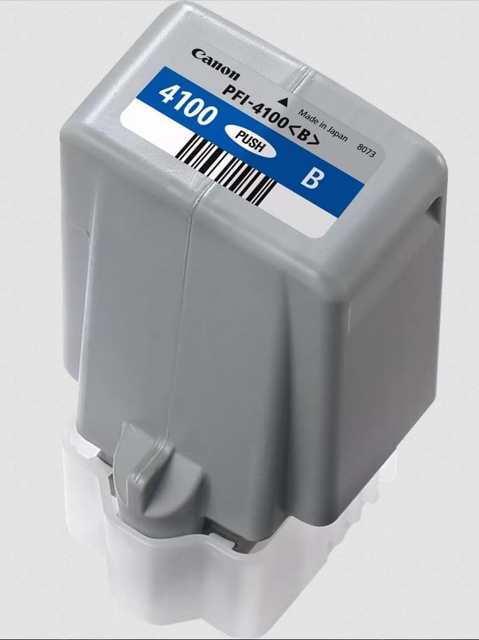 Canon PFI-4100 B - 80 ml - azul - original - caixa pendurada - tanque de tinta - para imagePROGRAF PRO-1100 - Imagem 2