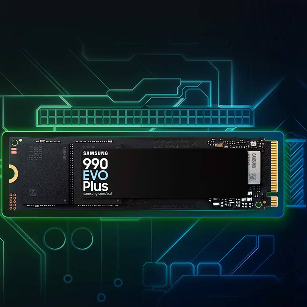 Samsung 990 EVO Plus MZ-V9S2T0 - SSD - encriptado - 2 TB - interna - M.2 2280 - PCIe 5.0 x2 (NVMe) - 256-bits AES - TCG Opal Encryption 2.0 - Imagem 3
