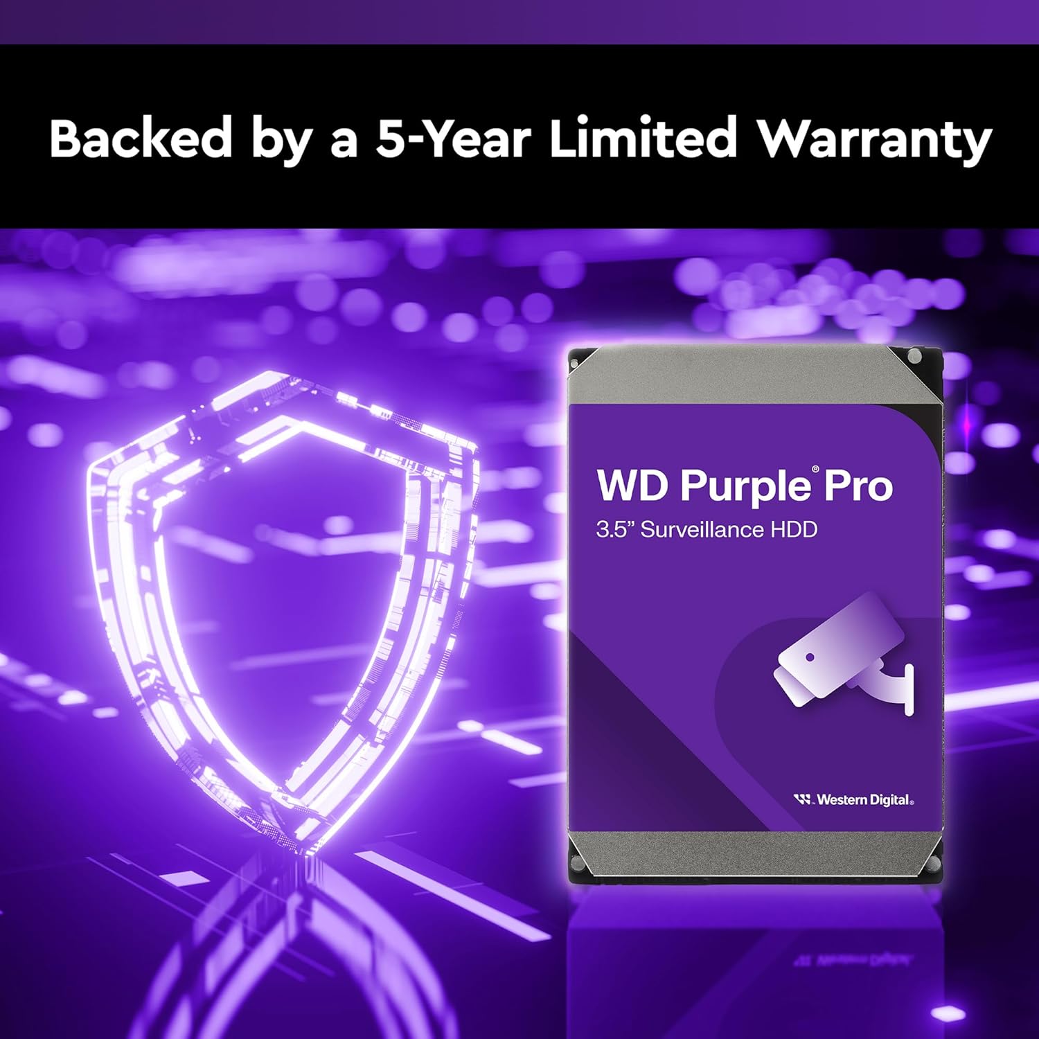 WD Purple Pro WD102PURP - Disco rígido - 10 TB - interna - 3.5" - SATA 6Gb/s - 7200 rpm - buffer: 512 MB - Imagem 6