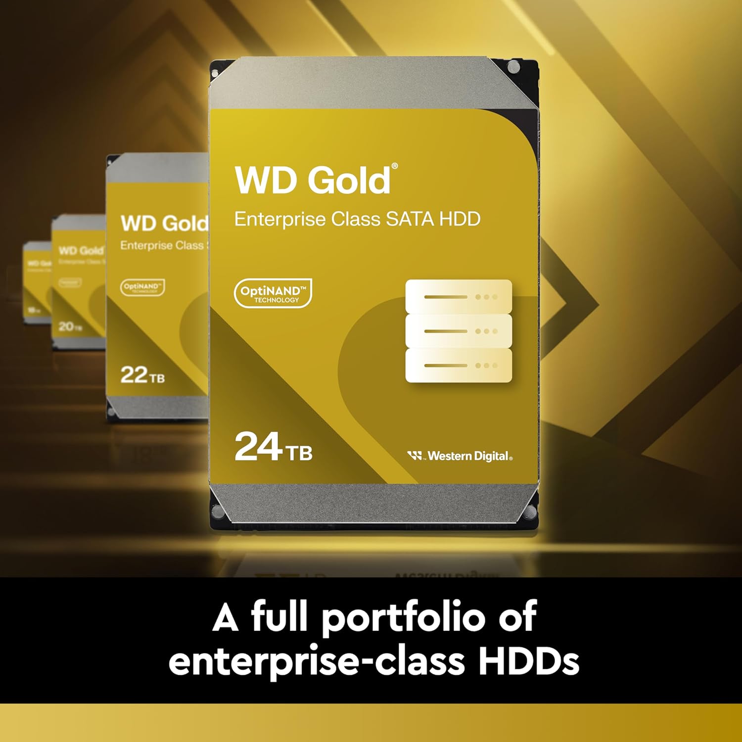 WD Gold WD203KRYZ - Disco rígido - Enterprise - 20 TB - interna - 3.5" - SATA 6Gb/s - 7200 rpm - buffer: 512 MB - Imagem 2