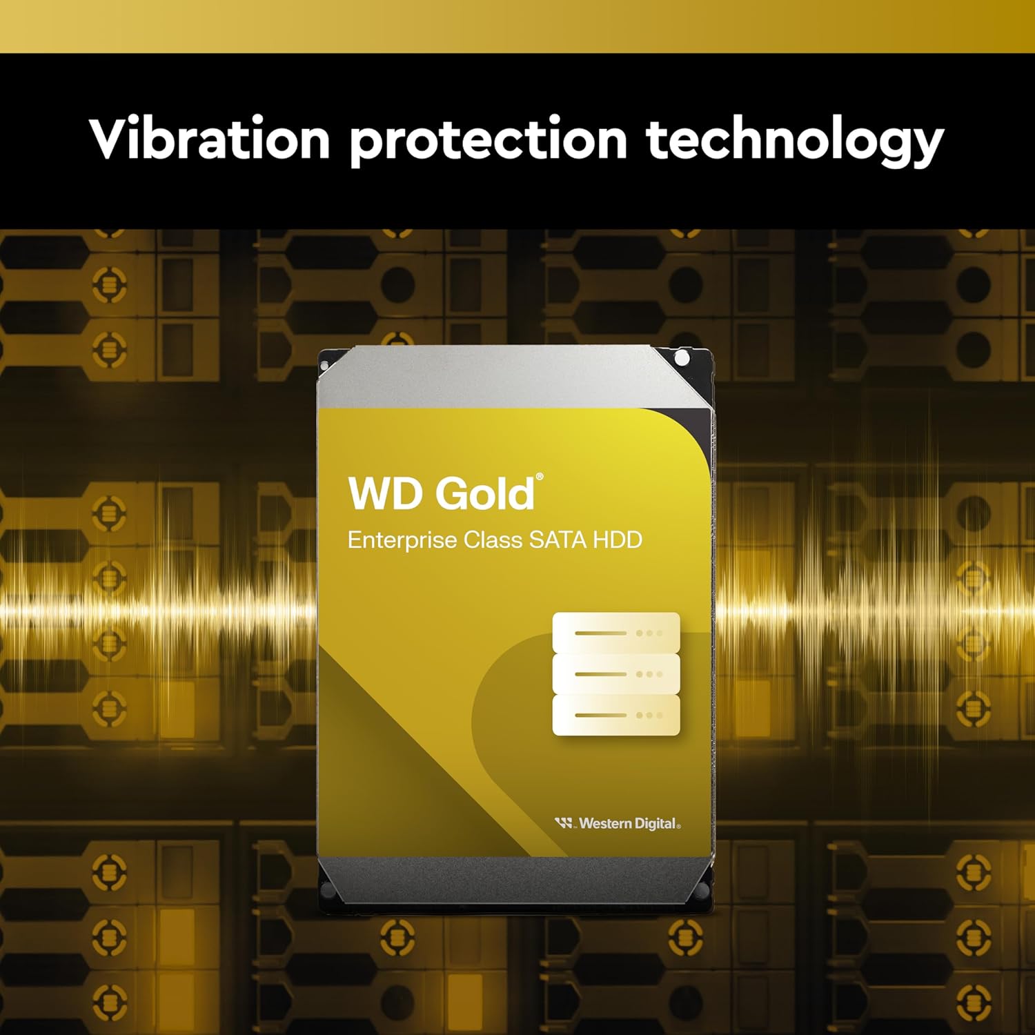 WD Gold WD203KRYZ - Disco rígido - Enterprise - 20 TB - interna - 3.5" - SATA 6Gb/s - 7200 rpm - buffer: 512 MB - Imagem 4