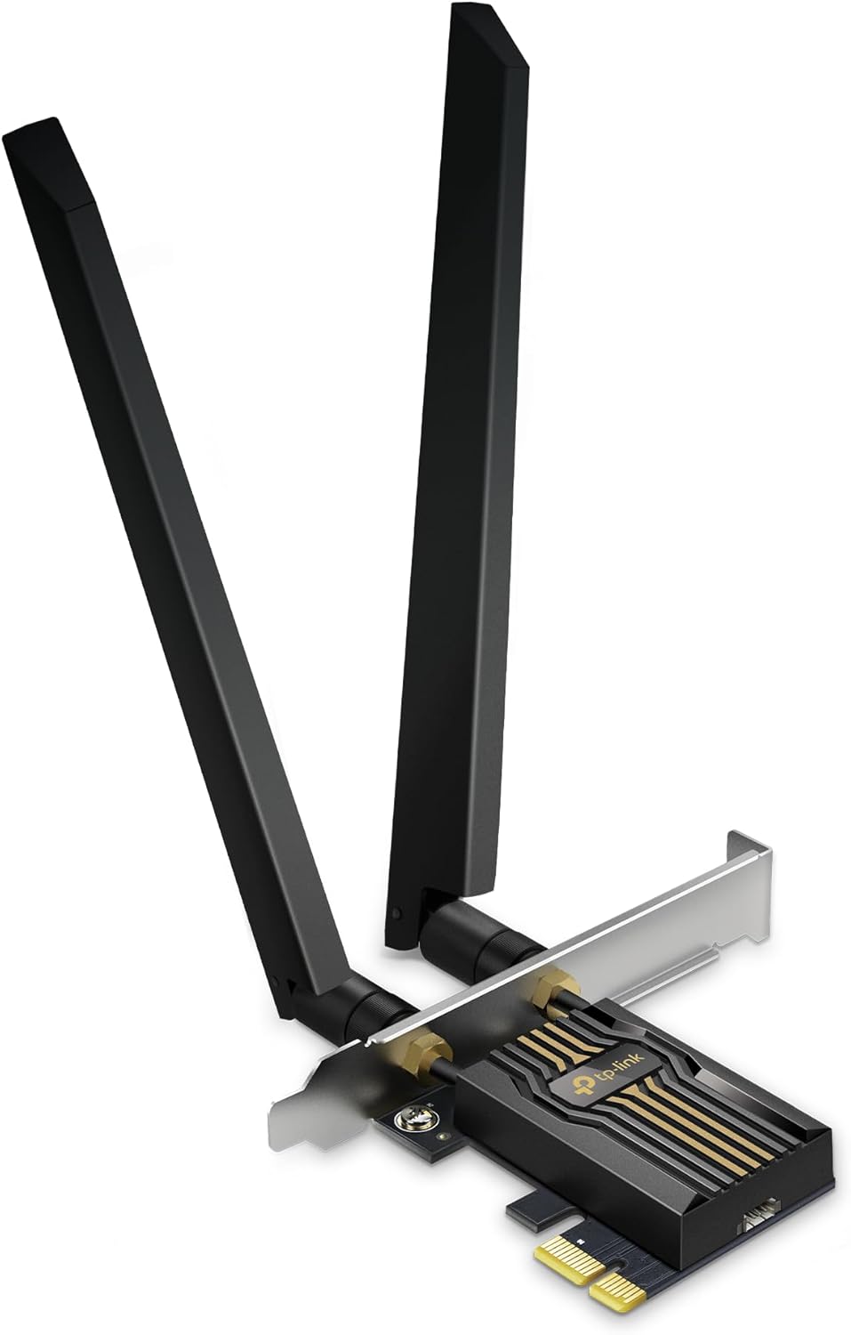 Adaptador de Rede PCIe TP-Link Archer TBE552E V1 Wi-Fi 7 BE9300 Bluetooth 5.4 com 2 Antenas - Imagem 2