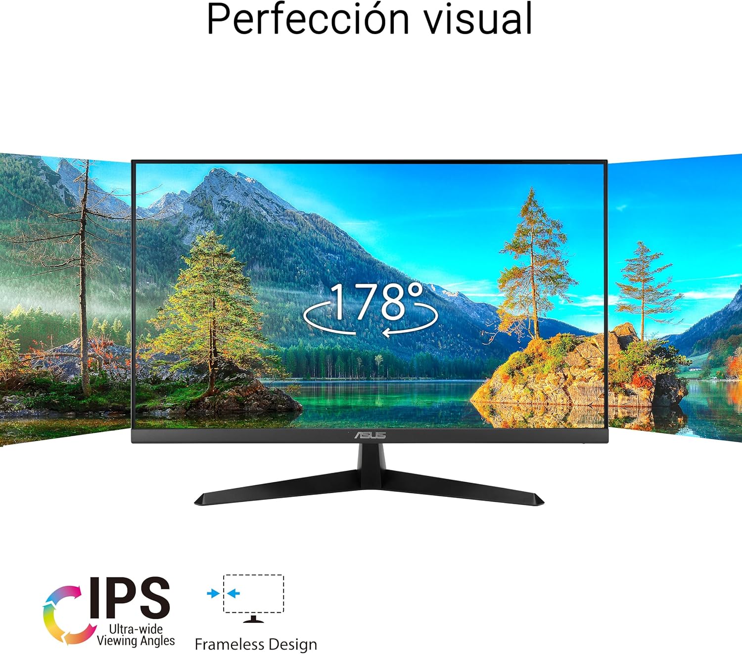 Monitor Gaming ASUS VY279HGR Eye Care 27" IPS Full HD 120Hz 1ms Preto - Imagem 3